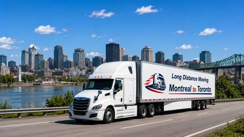 Montreal to Toronto moving route